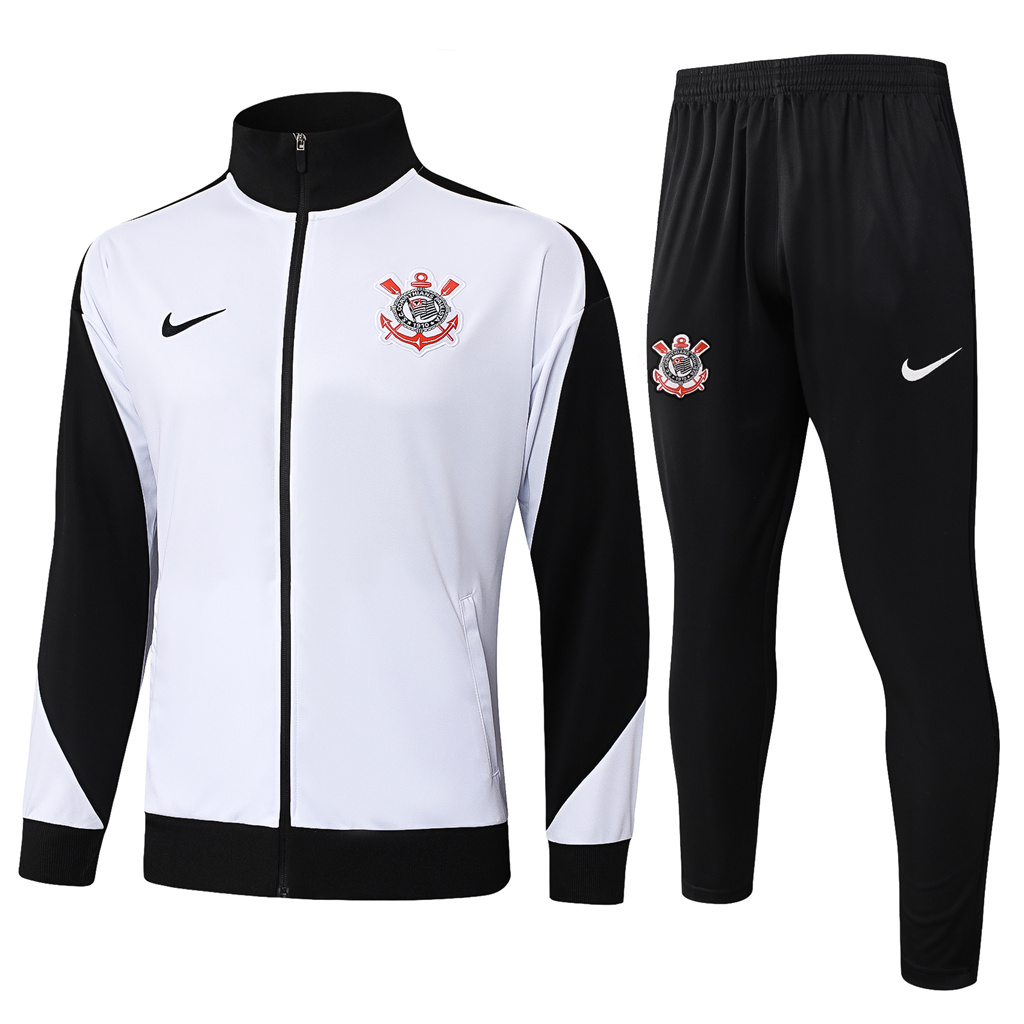 Corinthians Training Jacket Suit 25/26 | Soc Jersey - Premium Football Jersey