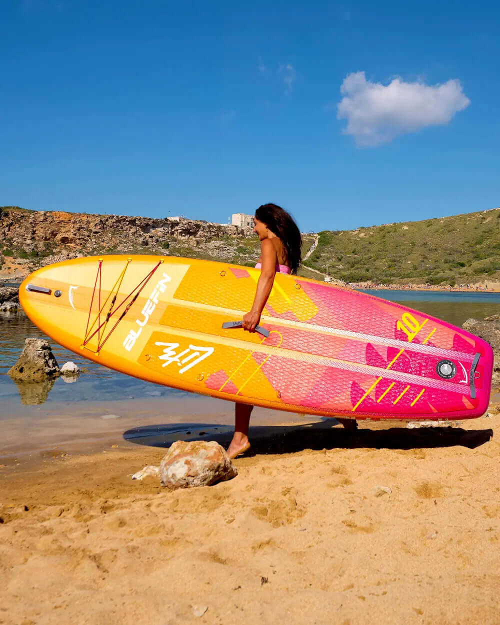 Pink Coral Lite Inflatable SUP Paddleboard