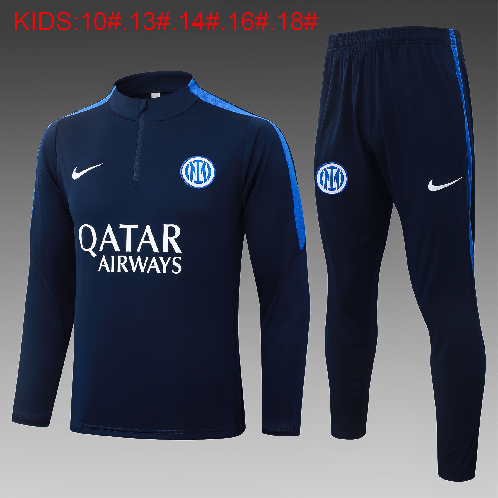 Inter Milan Kids Training Suit 26/27 | Soc Jersey - Premium Football Jersey