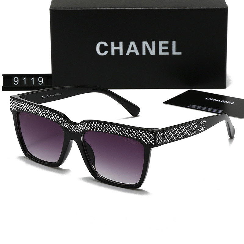 Chanel Studded Square Sunglasses - KAIROO