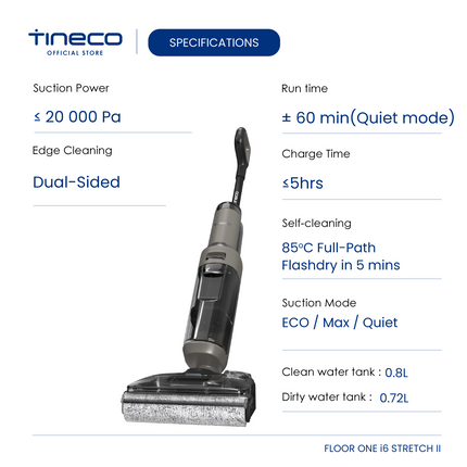 Floor One i6 Stretch II Wet & Dry Vacuum Cleaner