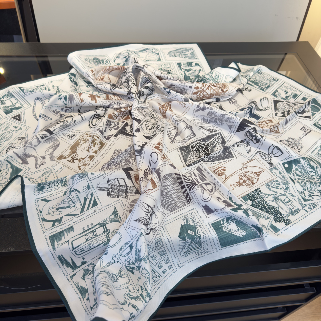 Hermes Silk Square 90