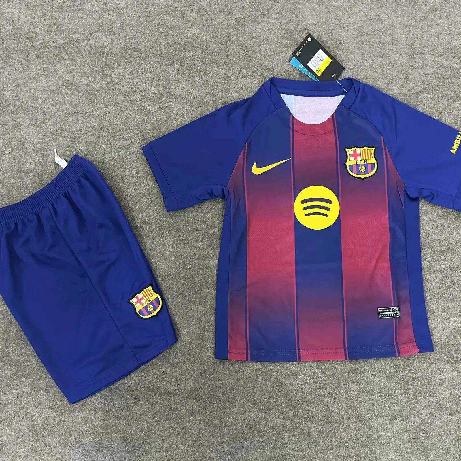 Kids Barcelona 25/26 Home Kit 16-28