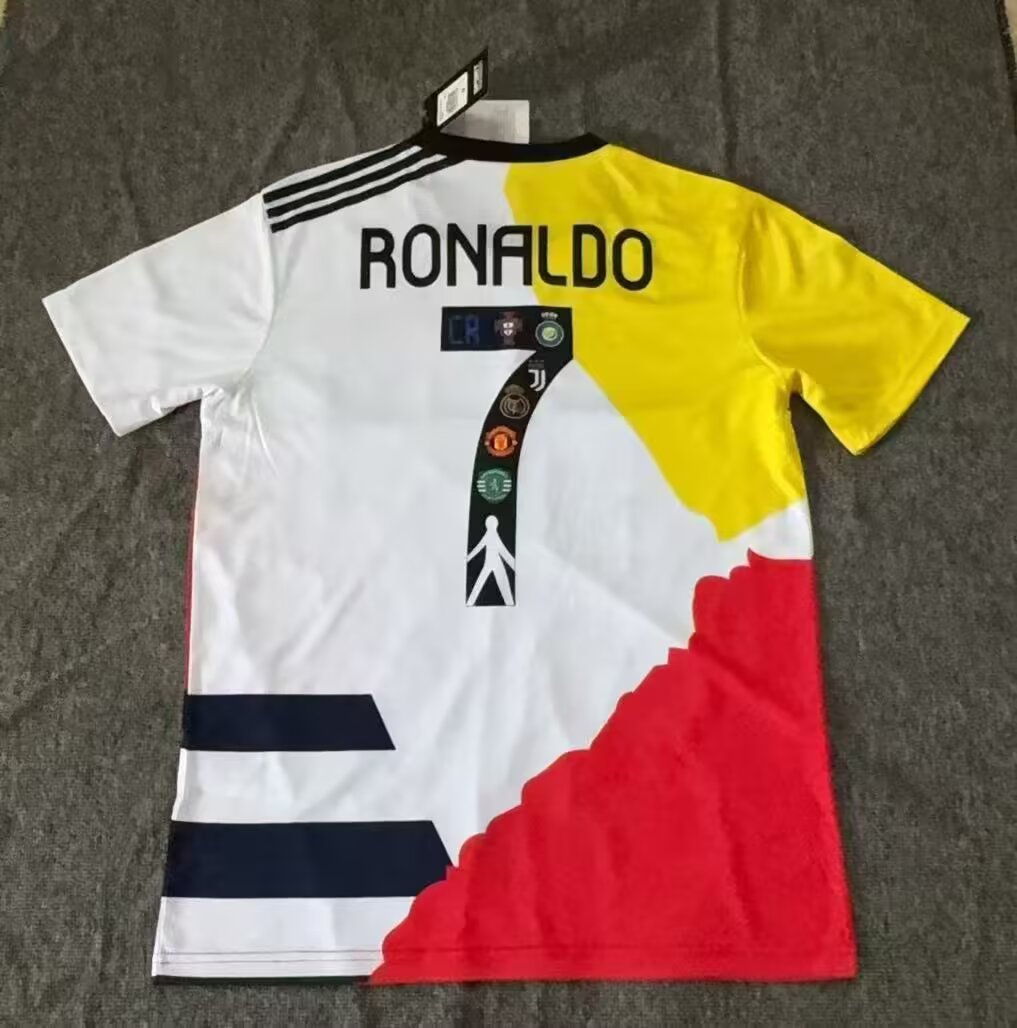 Cristiano Ronaldo 2025/26 Men Jersey Special Edition All Club Mix CR7's Career