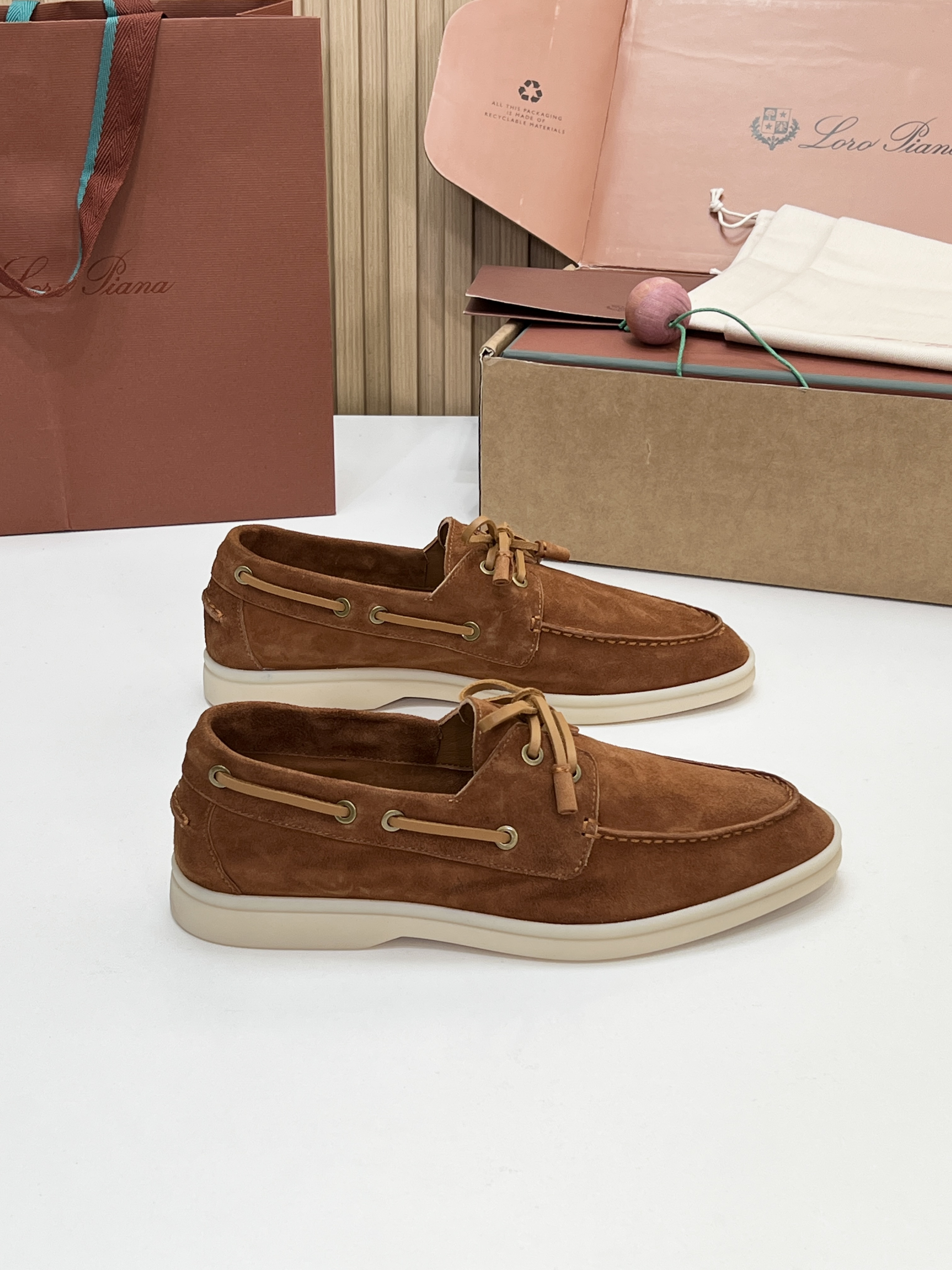 Loro Piana Women's Suede Loafer