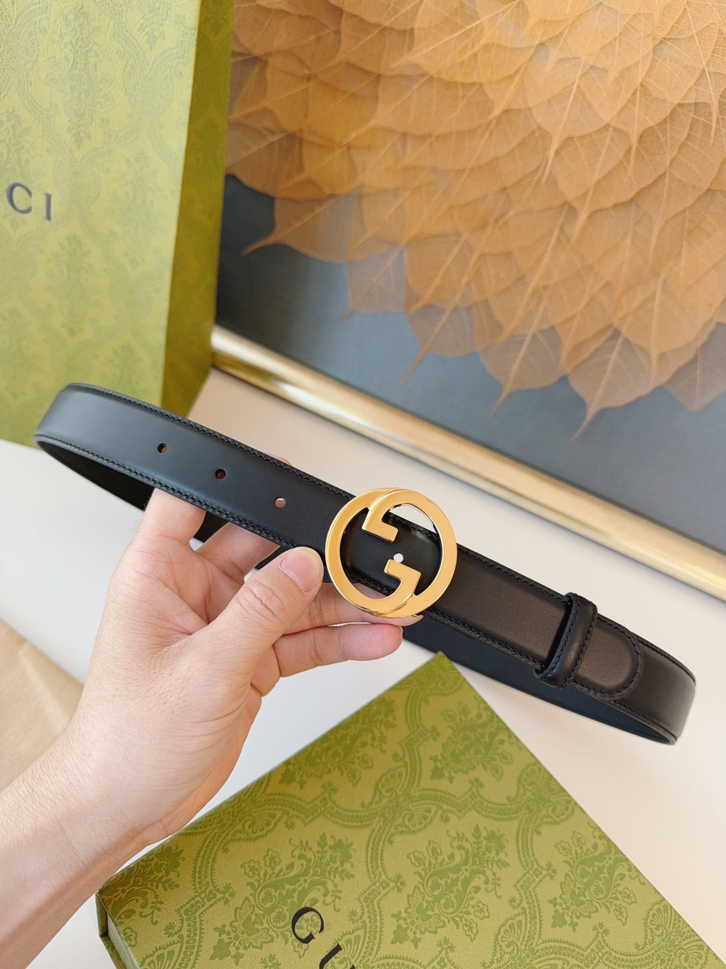 Gucci Blondie Belt 3cm