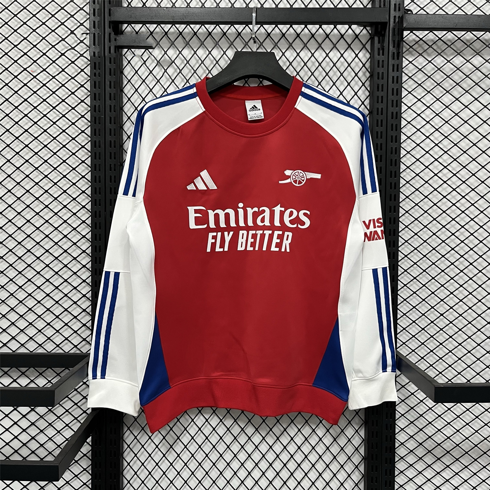 Arsenal Hoodless Sweatshirt Training  Jersey 25/26 | Soc Jersey - Premium Football Jersey