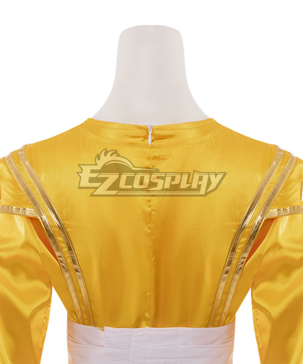 Power Rangers Yellow Ninjetti Ranger Yellow Ninja Ranger B Edition Cosplay Costume