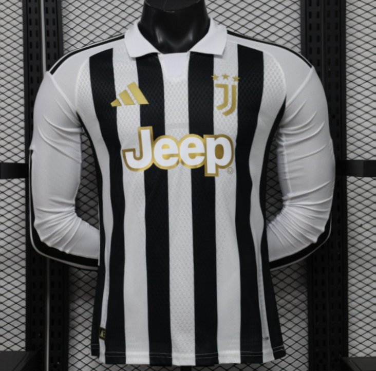 Player Version 26/27 Juventus Home Long Sleeve Jersey S-3XL - musan