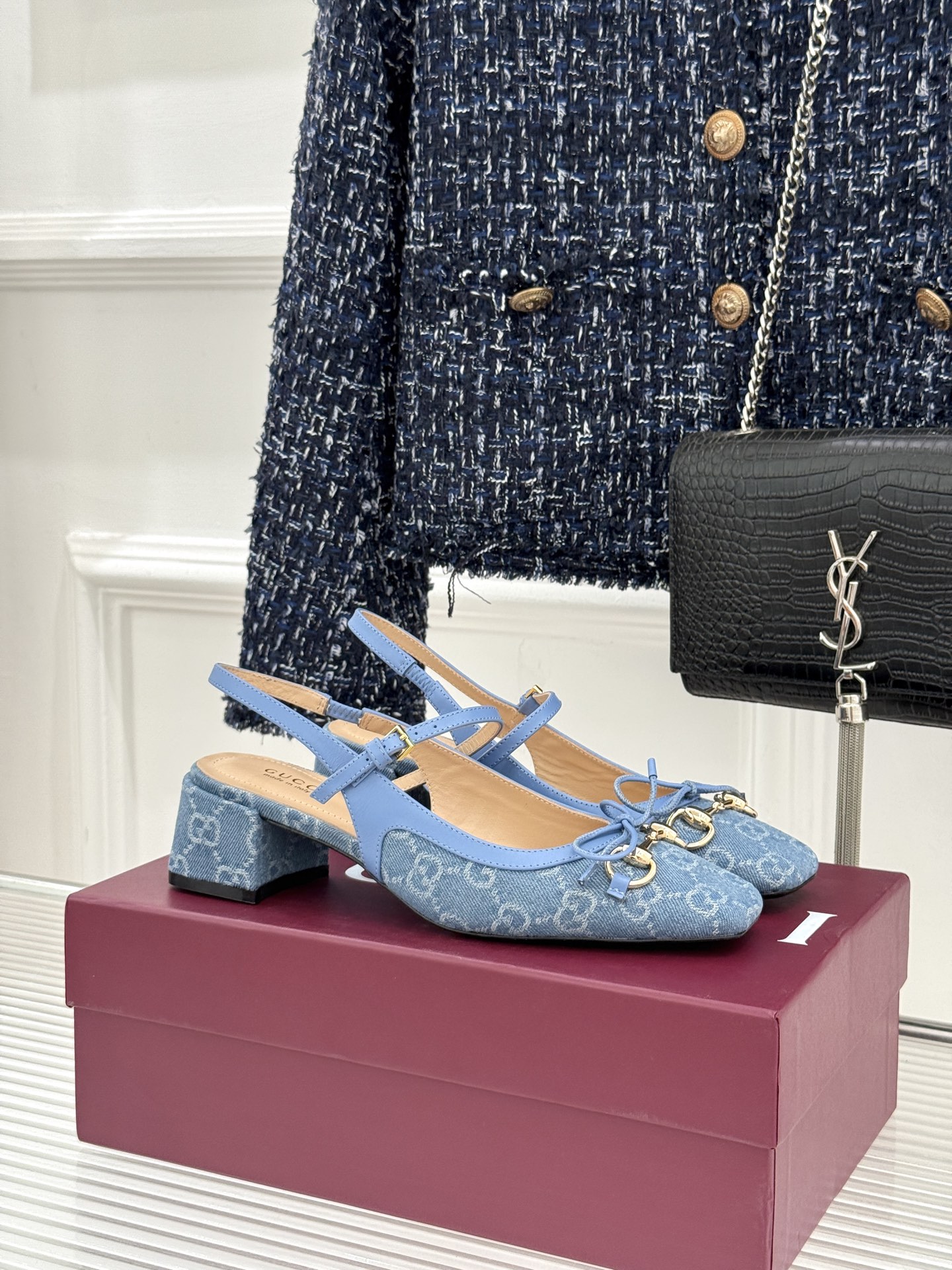 Women's Gucci Horsebit slingback