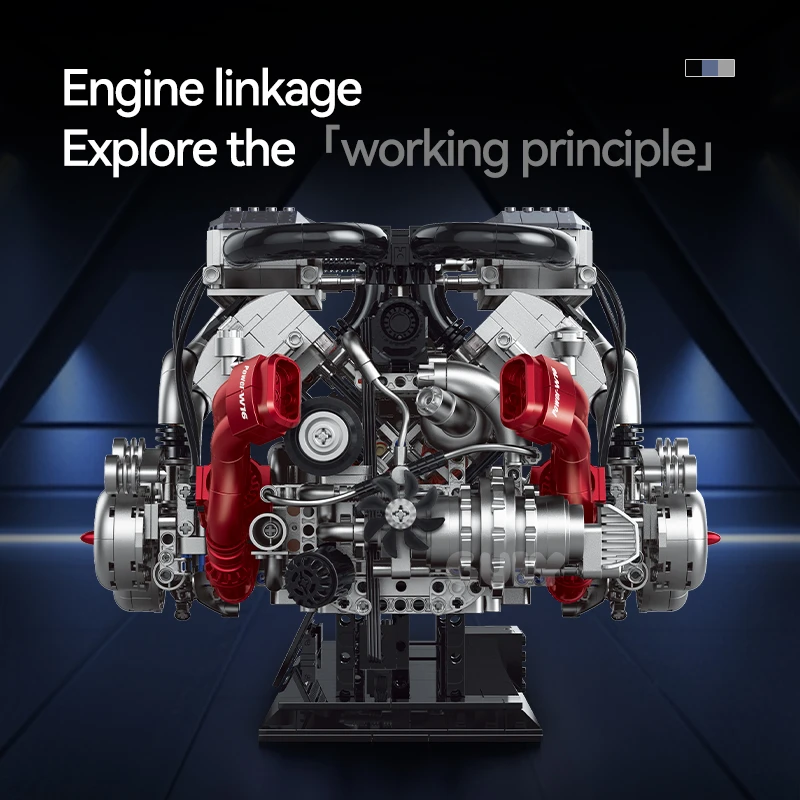 Guly 60556 - Bugatti W16 Engine