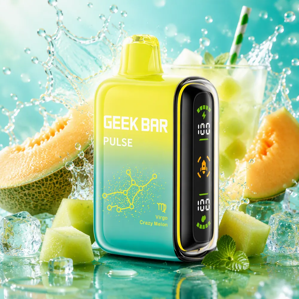 Geek Bar Pulse 15K Disposable Vape - Crazy Melon