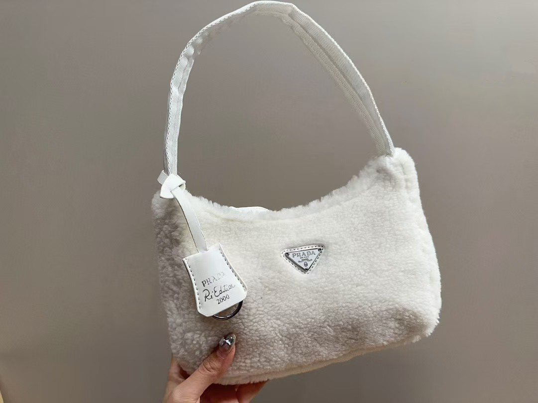 Prada Wool & Cashmere Handbag