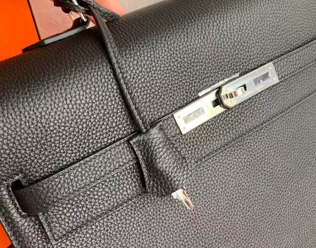Hermes Kelly briefcase men's bag
