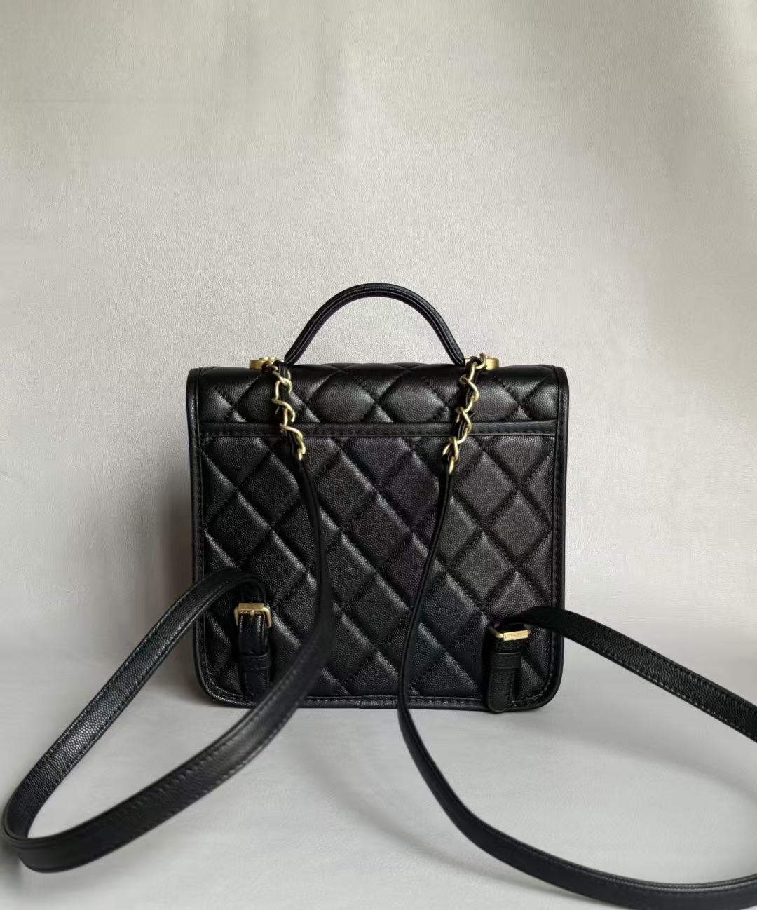 Chanel new four leaf clover backpack
