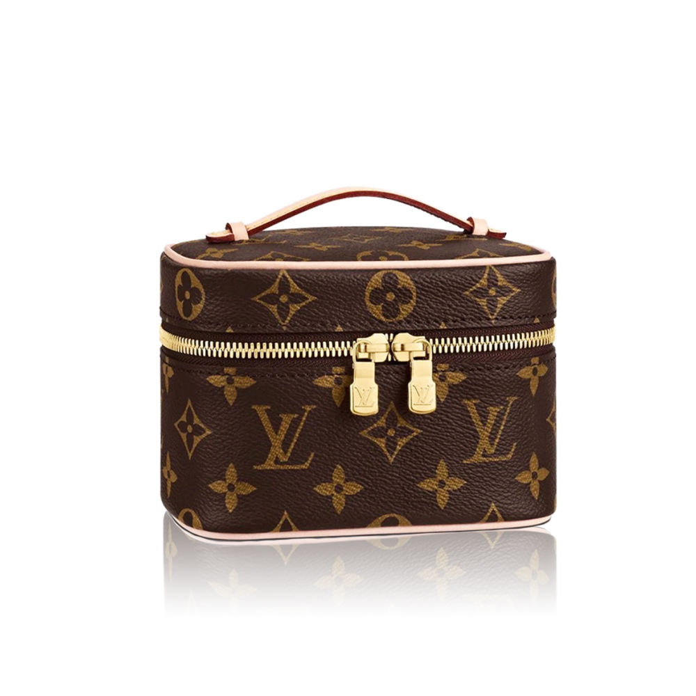 Louis Vuitton LV Nice Leather Cosmetic Handbag