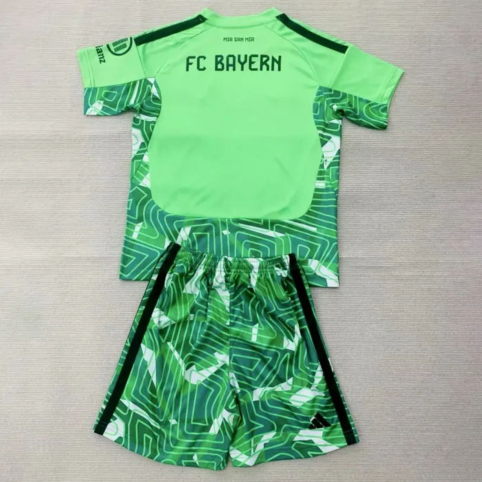 Kids Bayern Munich Goalkeeper Jersey Suit 26/27 | Soc Jersey - Premium Football Jersey