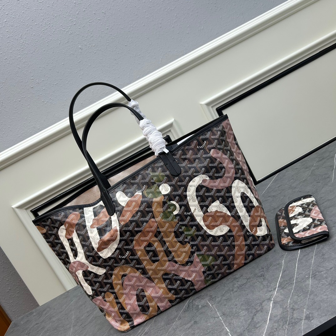Goyard graffiti Tote handbag shoulder bag
