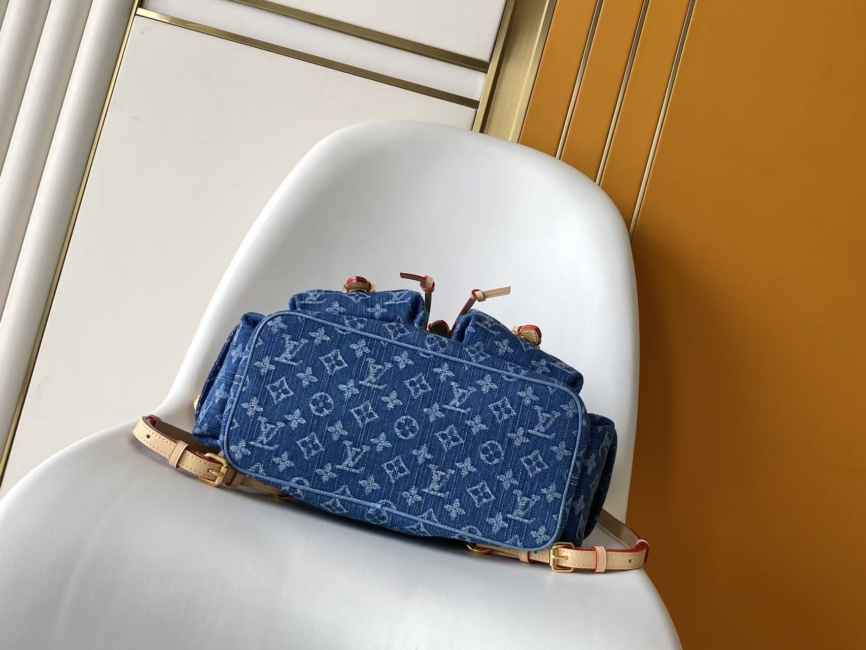 Louis Vuitton Denim Rendez Vous Classic Montsouris Cargo Backpack