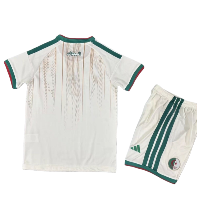 Kids Algeria Home Jersey Suit World Cup 2026