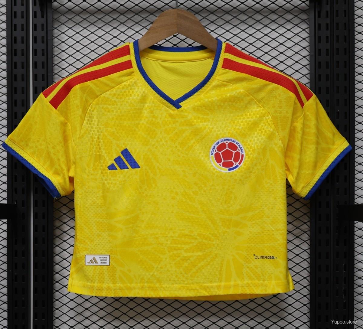 Player Female 2025/26 Colombia Home Jersey S-3XL