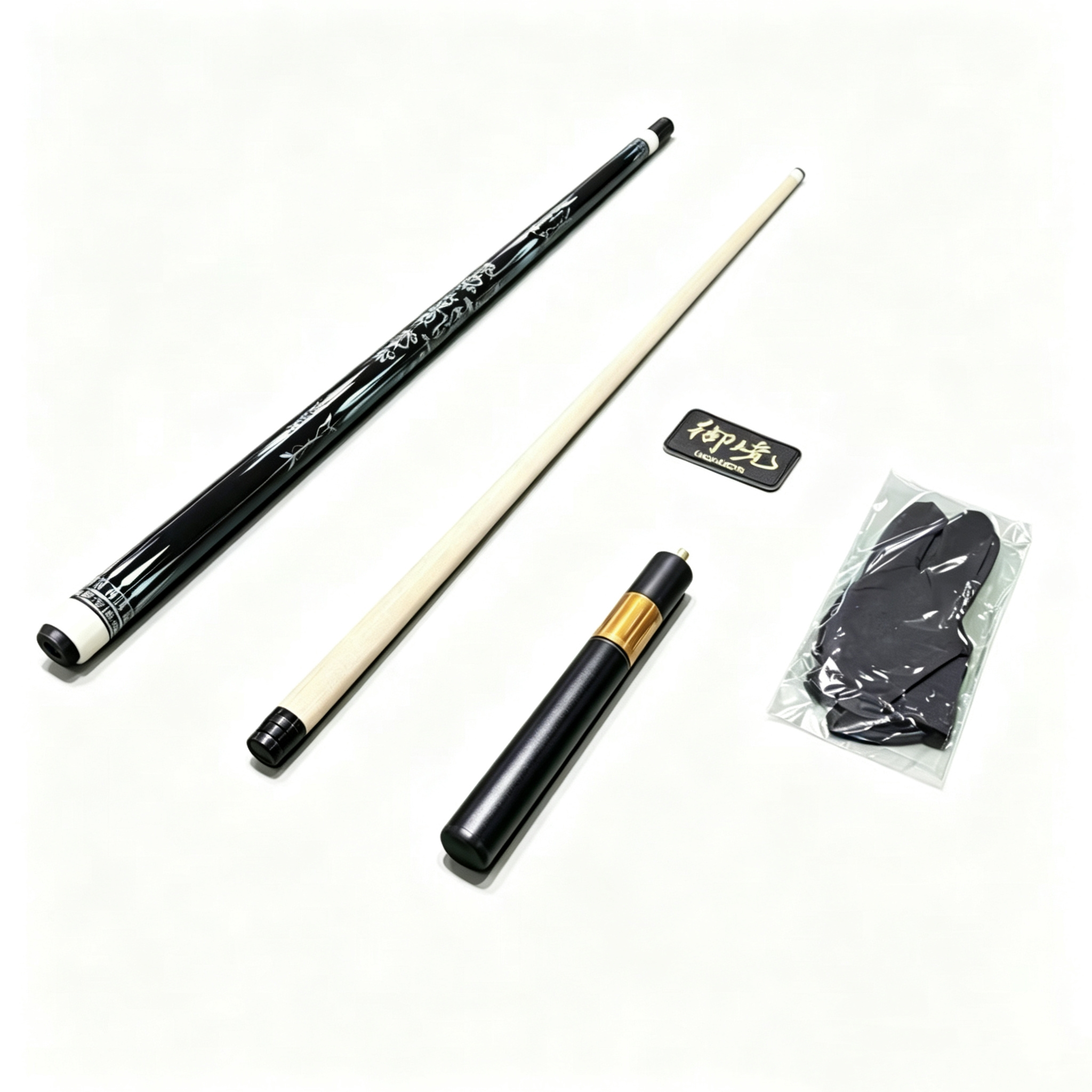 Professional Big Head Solid Wood Pool Cue for 8-Ball & 9-Ball