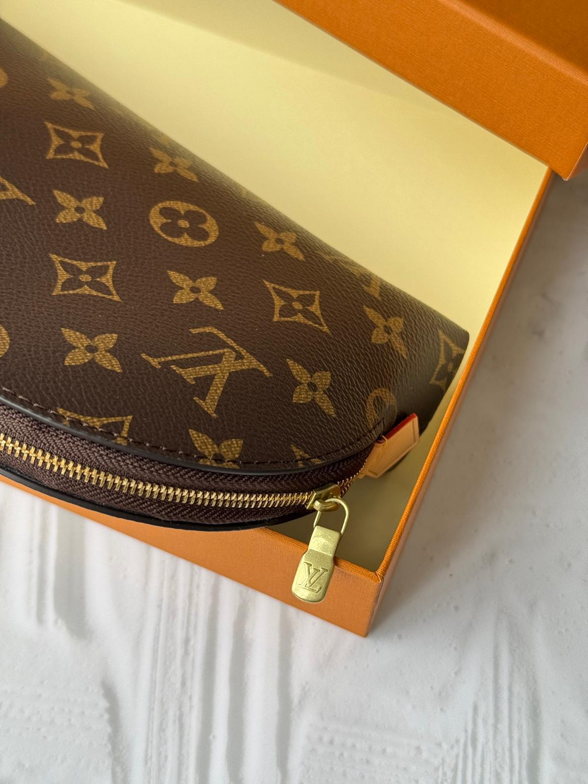 Louis Vuitton LV monogram shell cosmetic bag