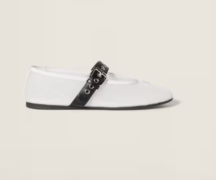 Miu Miu Mesh Ballet Flat