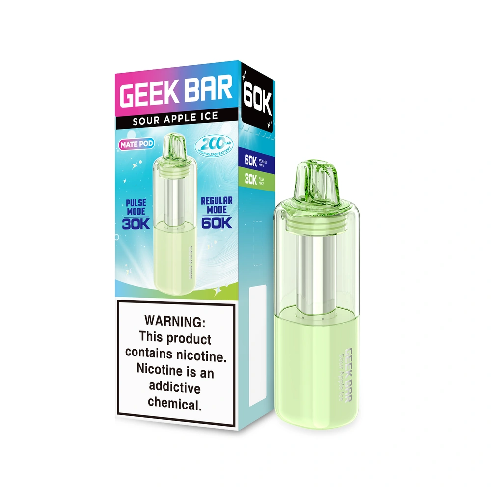 Geek Bar Mate 60K Disposable Pod - Sour Apple Ice