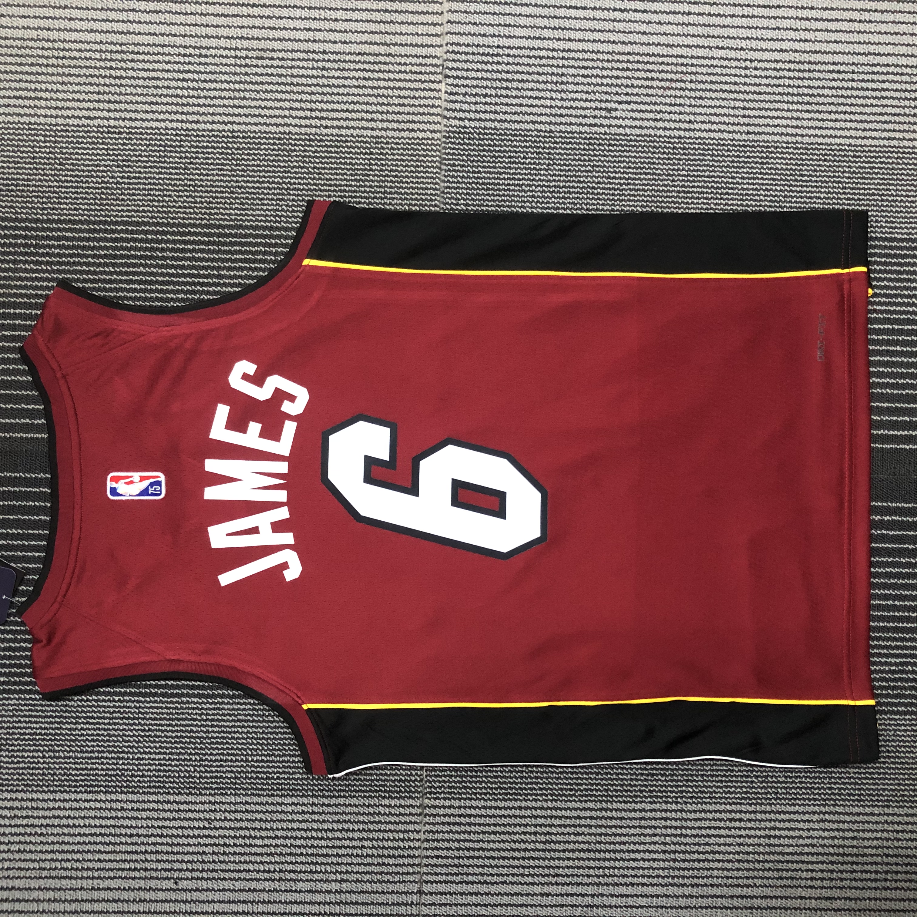 75TH anniversary  Miami Heat Flyer Red  No.6 James