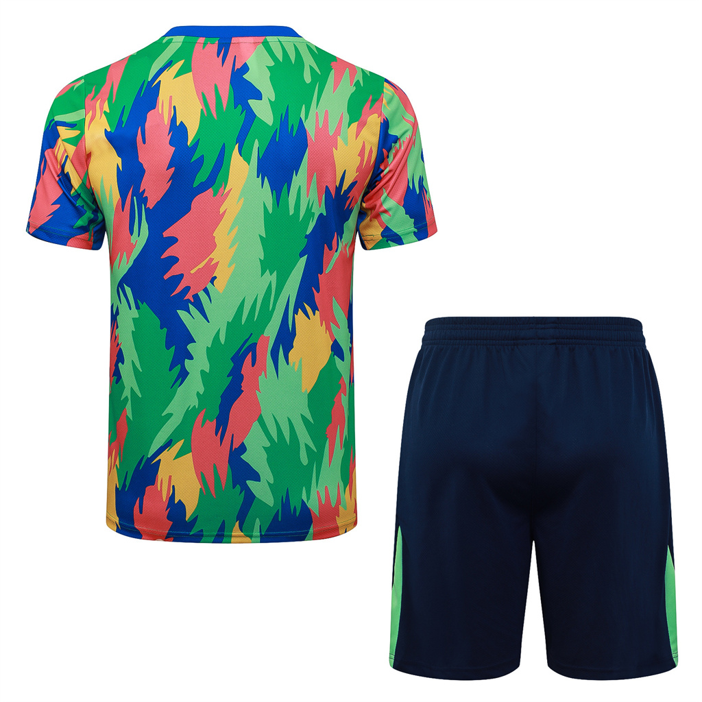 Brazil Training Short sleeve Suit 25/26 | Soc Jersey - Premium Football Jersey