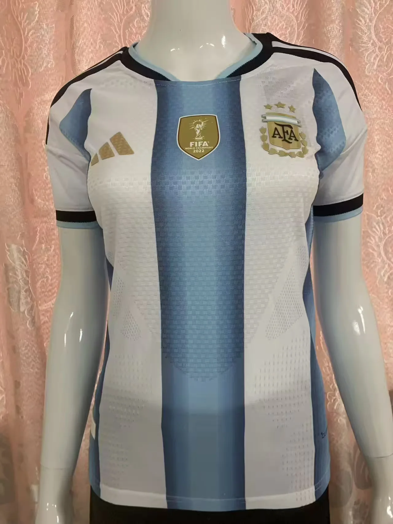 2026/2027 Player LevverWomen Argentina Blue Football Shirt 1:1 Thai Quality