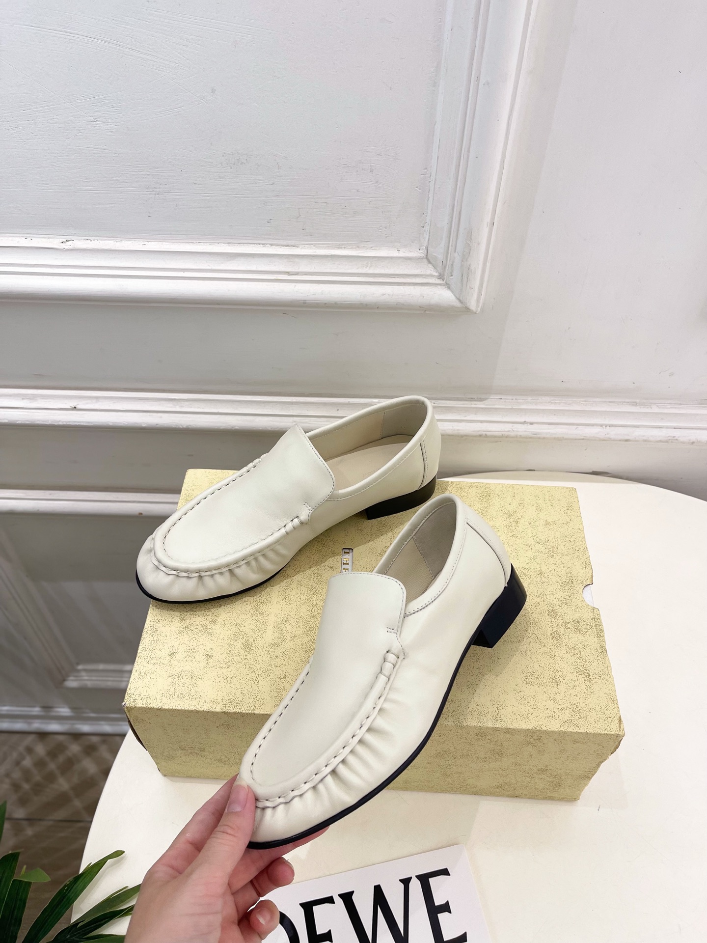 The Row Leather Loafer