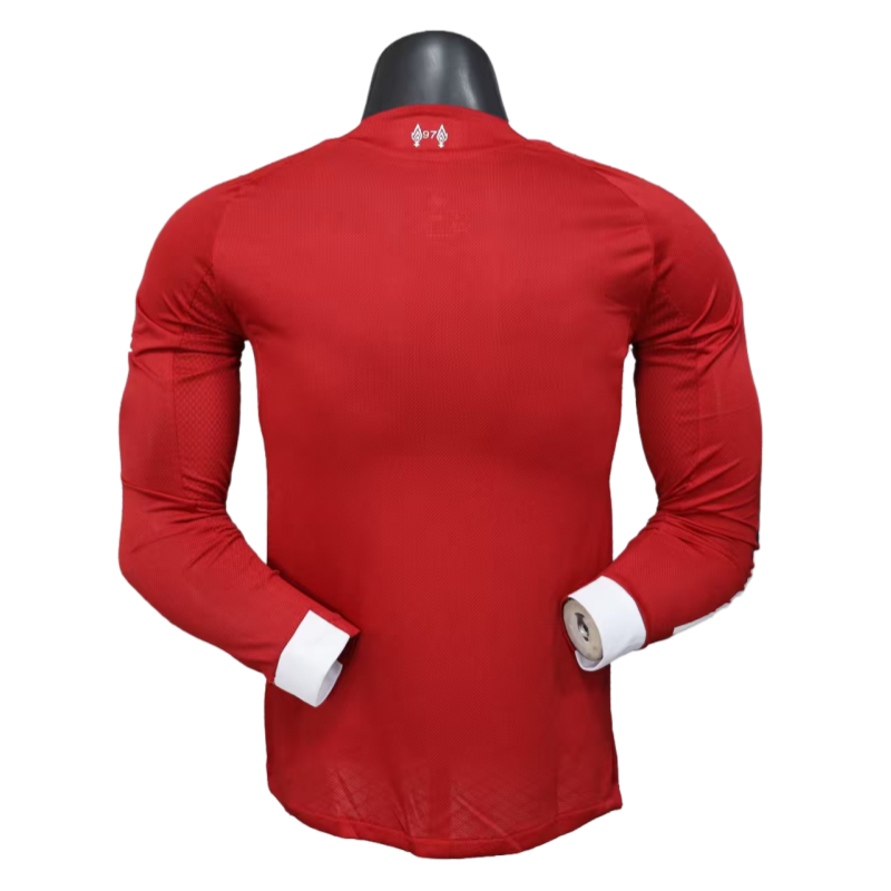 Liverpool Long Sleeve Home  Jersey Player version 25/26