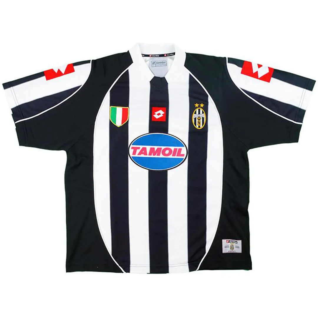 2002-03   Juventus Del Piero #10 Retro Jersey Home Replica