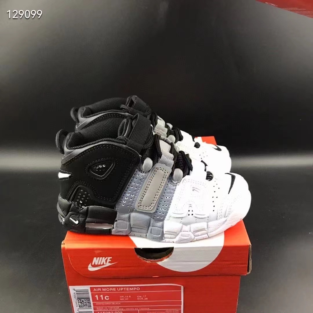 2025-26 FB1 US Kid's Sizes White Grey Black Pippen Joint Edition Low cut Inverted Hook Shoes tianlong