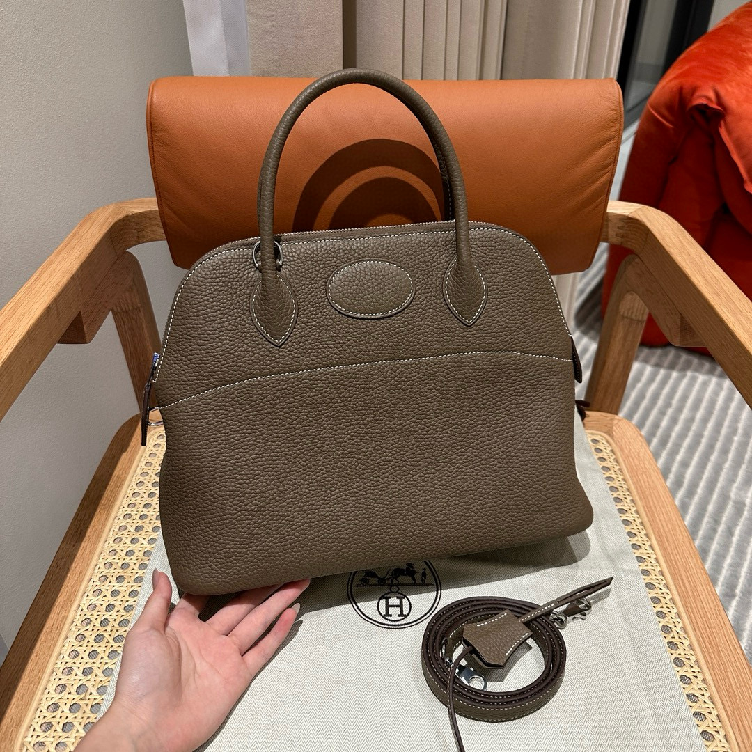 Hermes Etoupe Clemence Bolide 31