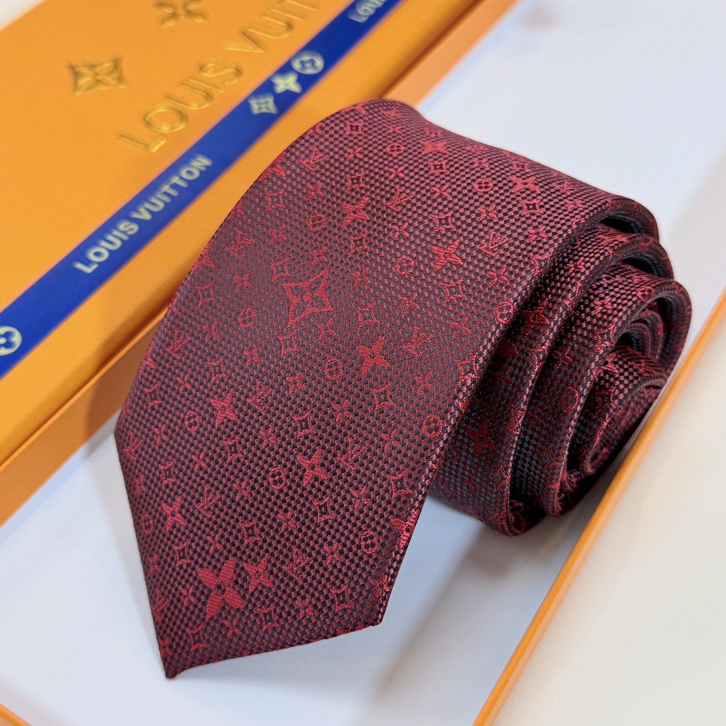 Men's LV Monogram Tie