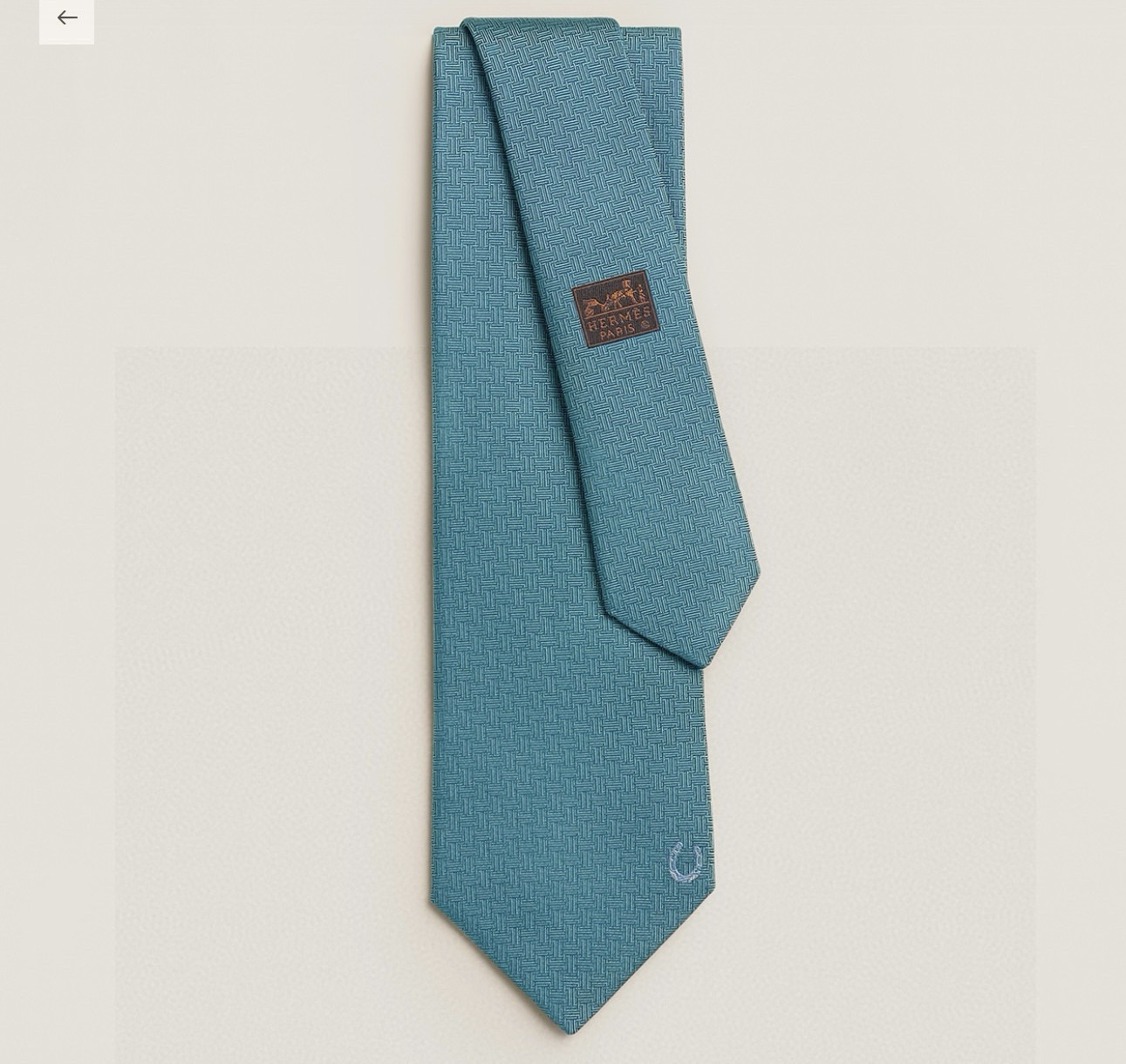 Hermes Men's Neck Tie