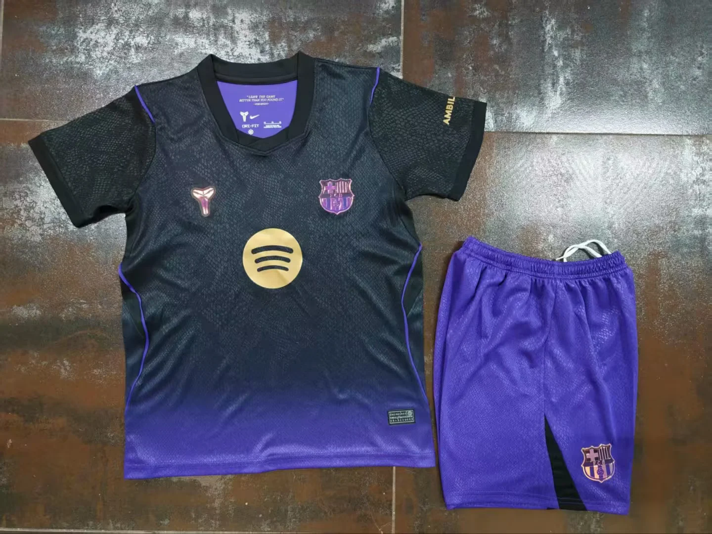 2026/27 Barcelona Away Black Football Shirt Kids Size