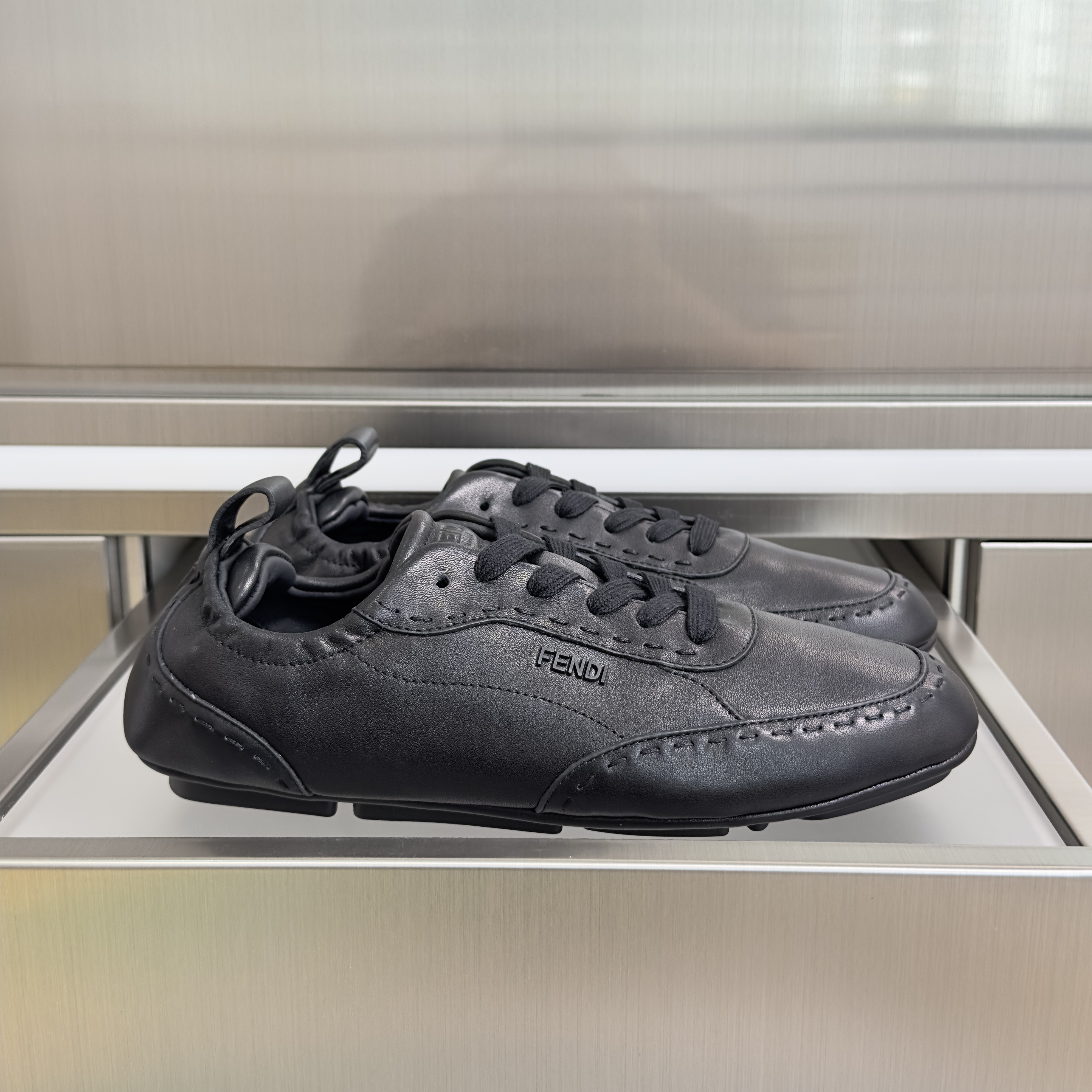 Fendi Fit Men's Driving Shoes