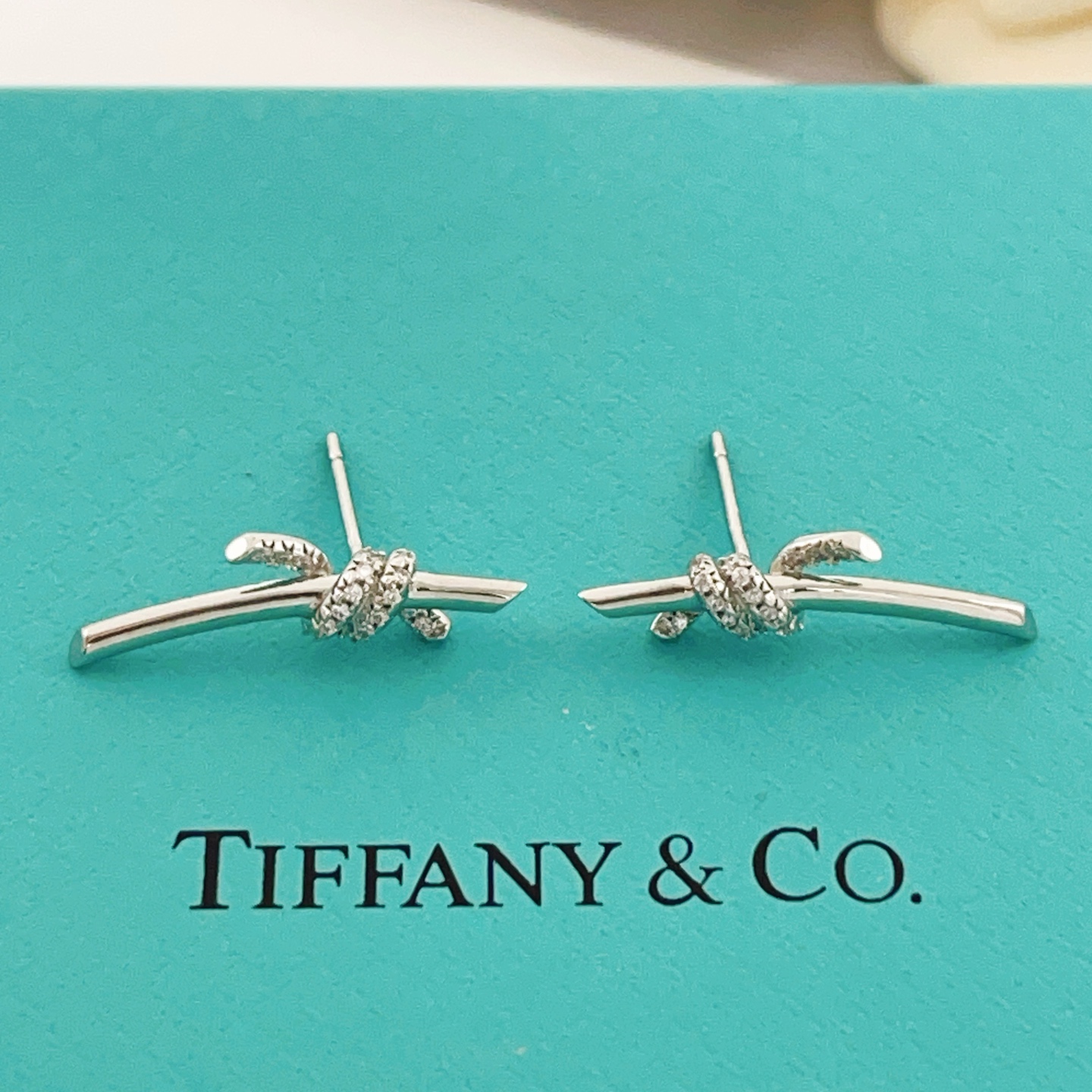 Tiffany Fashion Earrings-Silver