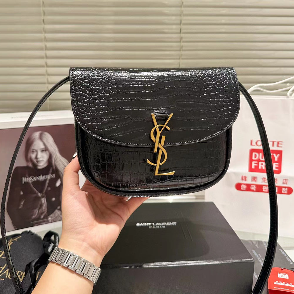 Saint Laurent YSL KAIA Saddle Shoulder Bag