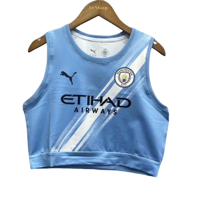 Manchester City 2025-26 women's trendy football vest（Multiple styles）-Non customized