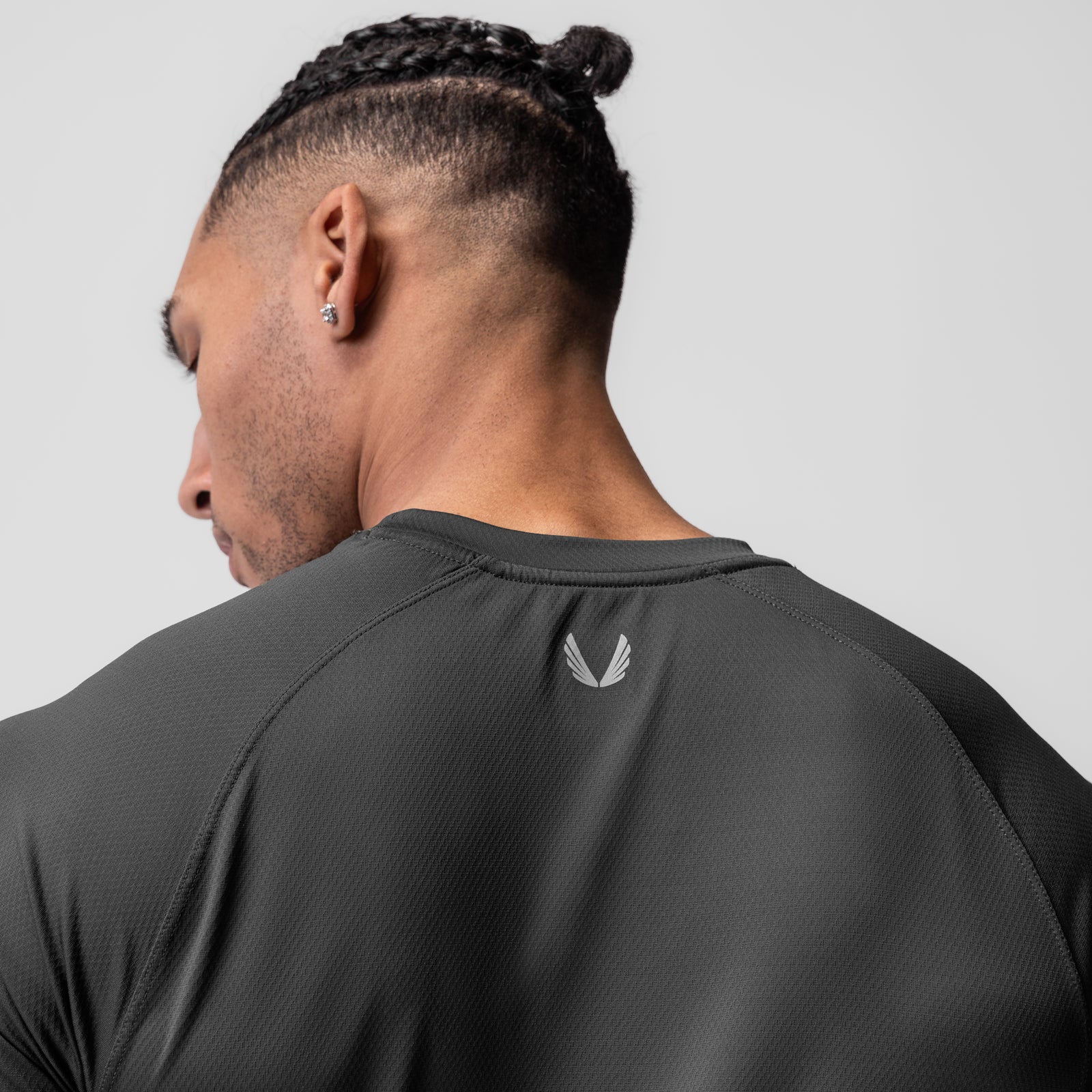 0660. AeroSilver Established Tee - Space Grey