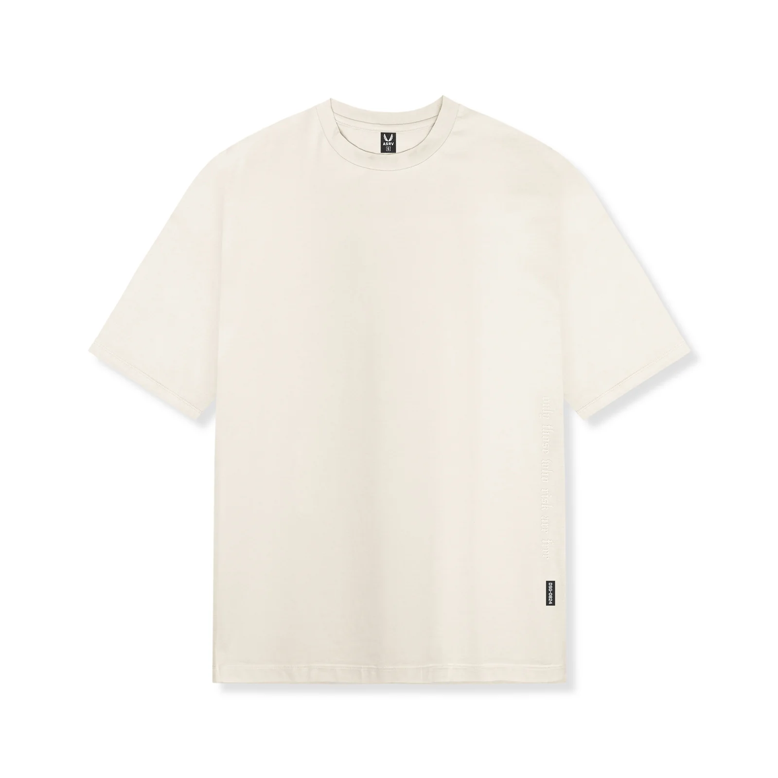 0824. Supima Oversized Tee - Ivory Cream