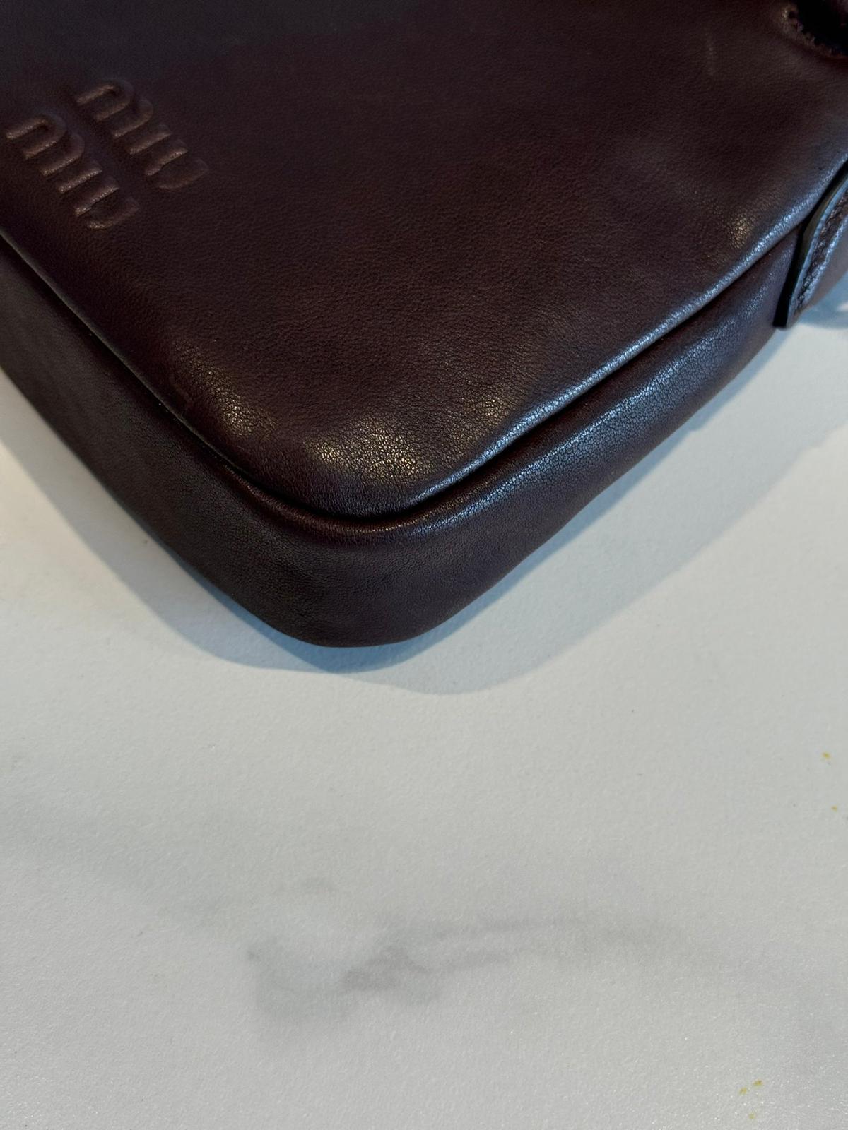 MiuMIu's new sheepskin small bucket bag