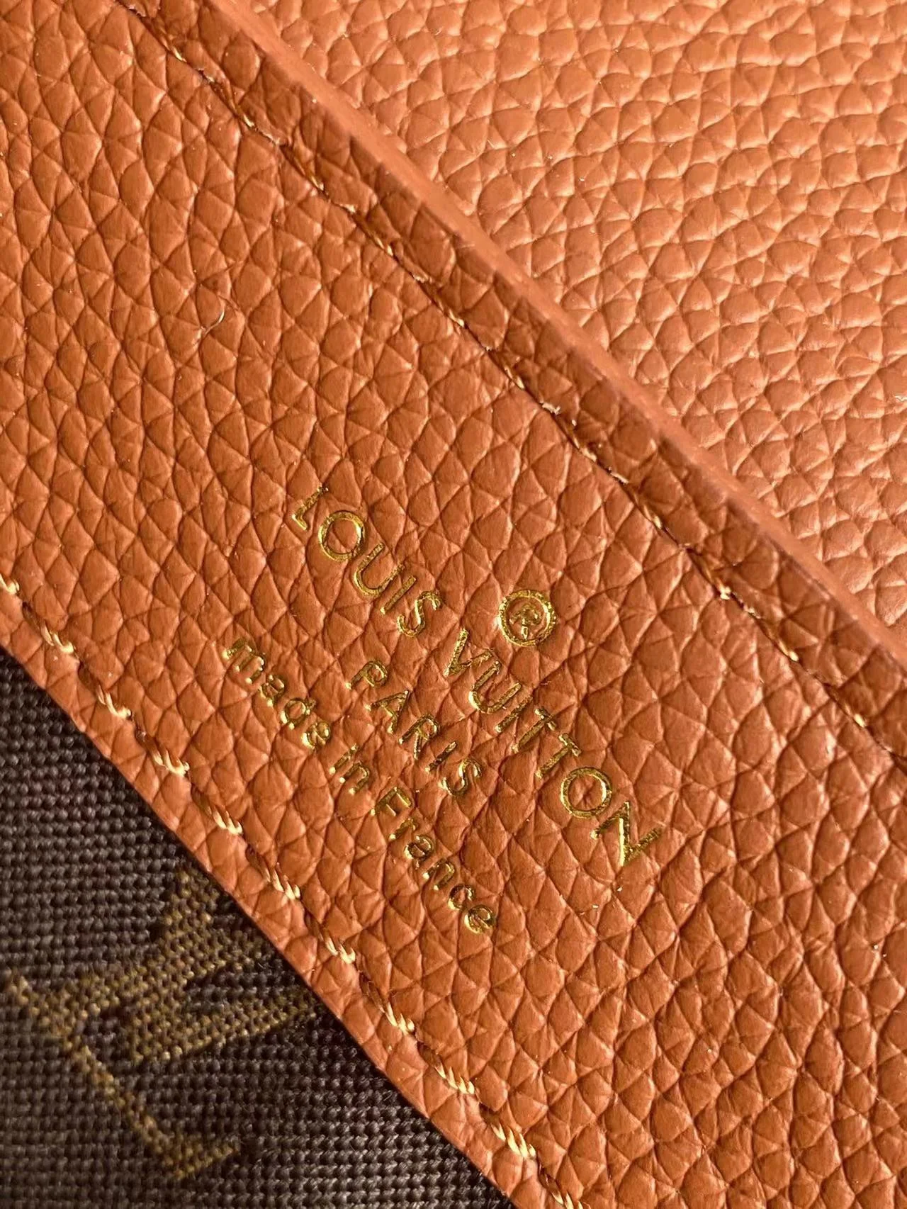 Louis Vuitton LV DAUPHINE SOFT MM 24 IN COGNAC CALFSKIN GOLD HARDWARE