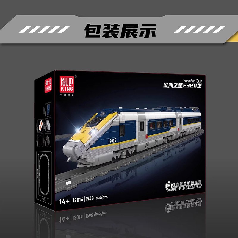 MOULD KING 12016 - Eurostar E320
