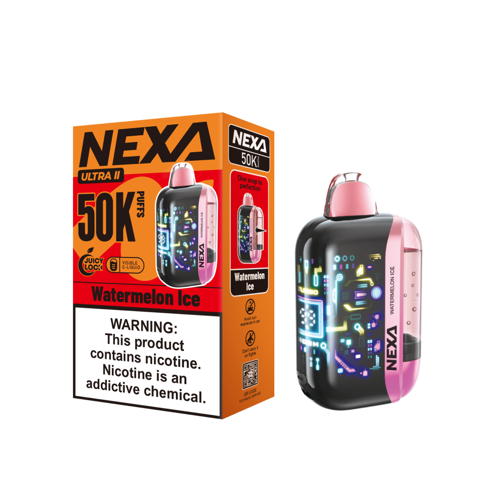 Nexa Ultra II 50K Disposable Vape (5%, 50000 Puffs)